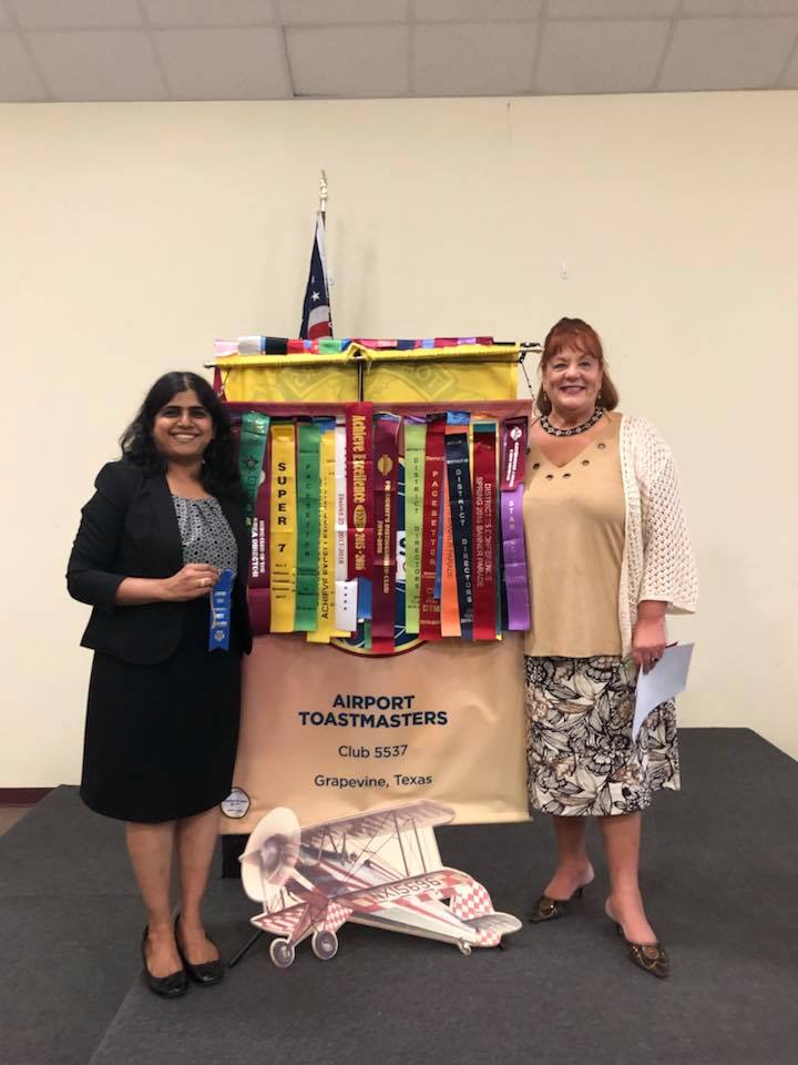 The Journey Across 49 States – speech at Airport Toastmasters year-end ceremony