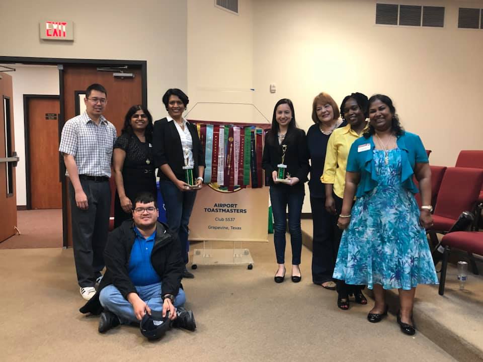 Area Speech Contest – leadership and service