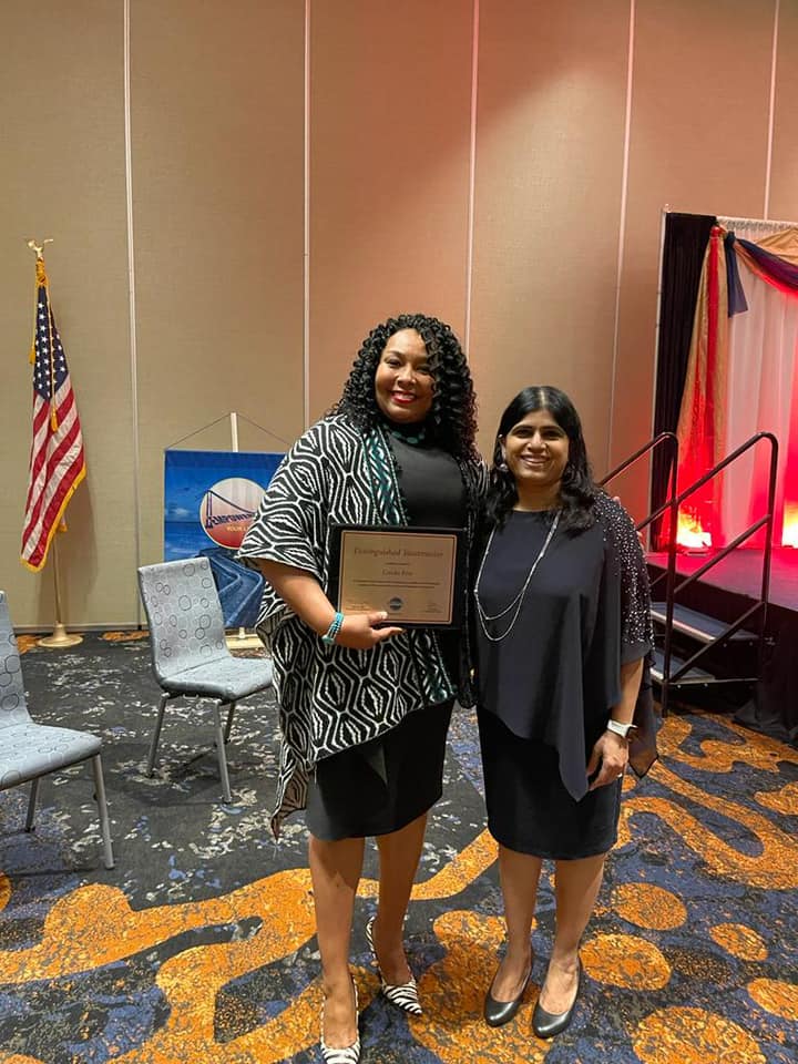 Keynote speaker addressing District 25 Summit evening audience